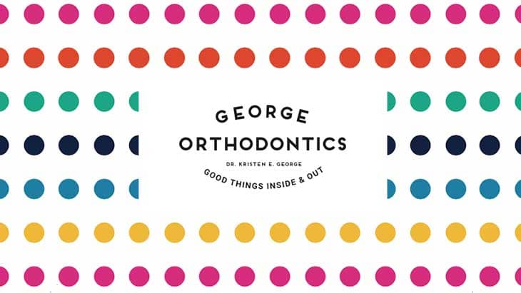 George Orthodontics Logo Brand Designer Kelly Gold Featured Image