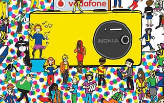Nokia Illustration by Creative Director Kelly Gold