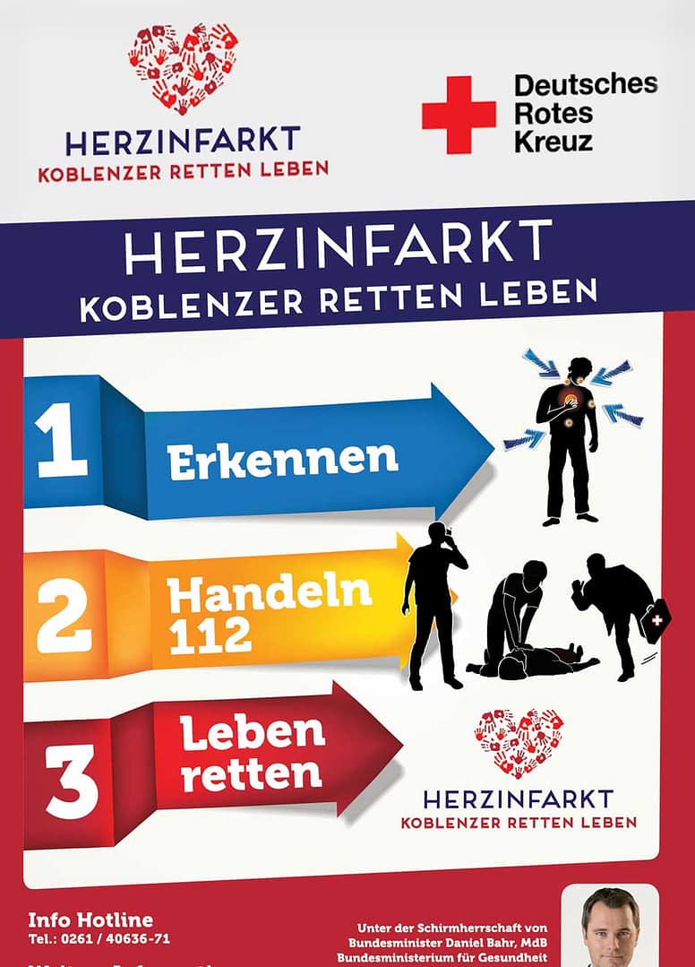 Featured Image German Red Cross Herzinfarkt heart attach campaign